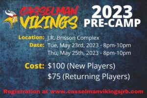 2023 Pre-Camp | Casselman Vikings